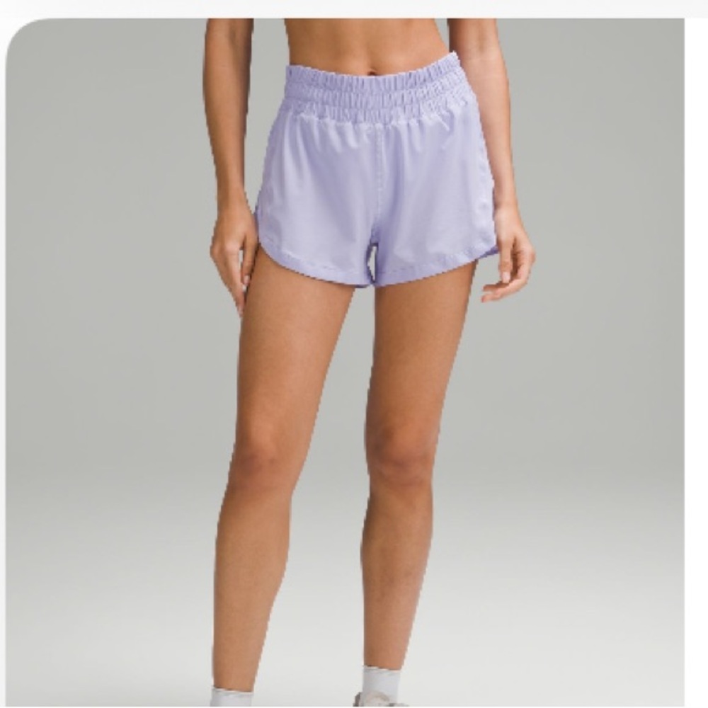 Lululemon Track That High-Rise Lined Short 3” Size 4
